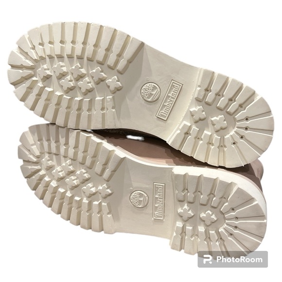 Timberland Junior 6” premium boot beige croissant waterbuck Kids’ 6 UK 5.5 NEW - Picture 4 of 4